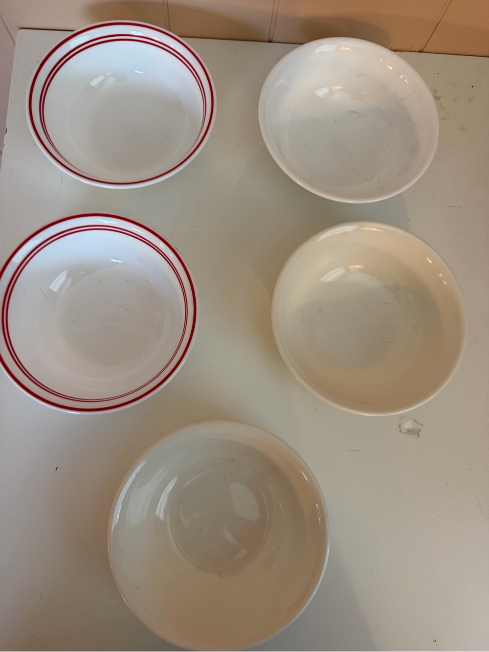 Corelle assorted bowls